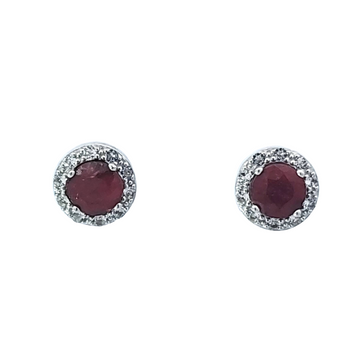 Sterl. S.- Gold filled Ear w/ Dia/Gem